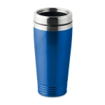 Caneca de viagem personalizada e com cor 400ml Alu Color cor azul real