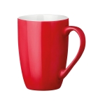 Caneca Color Round cor vermelho