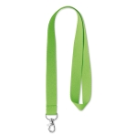 Lanyards personalizados baratos de poliéster 15, 20 ou 25 mm Regular cor verde-lima