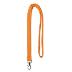 Lanyards tipo cordão de 10, 12 ou 15 mm de largura Lace cor cor-de-laranja