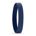 Pulseiras personalizadas de silicone baratas de 12 mm Regular cor azul