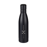 Garrafa personalizada de qualidade de aço inoxidável 500ml Avenue Lane cor preto terceira vista