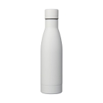 Garrafa personalizada de qualidade de aço inoxidável 500ml Avenue Lane cor branco segunda vista frontal