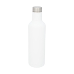 Garrafas de aço térmicas personalizadas elegantes 750ml Avenue Road cor branco terceira vista