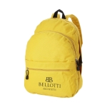 Mochila publicitária de estilo juvenil em várias cores Teens cor amarelo vista impressão serigrafia