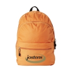 Mochila publicitária de estilo juvenil em várias cores Teens cor cor-de-laranja segunda vista impressão serigrafia