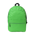 Mochila publicitária de estilo juvenil em várias cores Teens cor verde-claro vista frontal