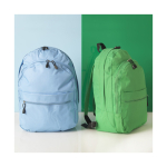 Mochila publicitária de estilo juvenil em várias cores Teens cor verde-claro imagem de estilo de vida