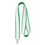 Lanyards revestimento de cetim, entrega 5-9 dias Double Sublim Express cor verde