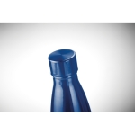 Garrafas térmicas personalizadas de aço elegantes 500ml Midlane cor azul vista fotografia quarta vista