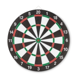 Jogo de setas personalizado com o logo da empresa Bullseye cor multicolor