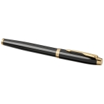 Roller para empresas profissional tinta preta Parker IM Elegant cor dourado segunda vista