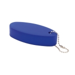 Porta-chaves flutuante personalizado barato com cores vivas Basic cor azul