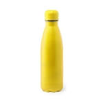 Garrafa de aço personalizada em várias cores 790ml Lifestyle Matt cor amarelo primeira vista