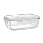 Tupperware de vidro transparente com tampa hermética 900ml Crystal cor transparente