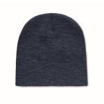 Gorro de inverno personalizável unissexo elástico rPET Sweden cor azul