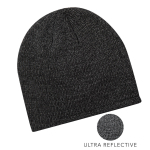 Gorro de inverno desportivo com fibras refletoras Reflective quinta vista