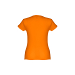 T-shirts baratas personalizáveis, mulher, algodão 150 g/m2 THC Sofia cor cor-de-laranja segunda vista