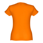 T-shirts baratas personalizáveis, mulher, algodão 150 g/m2 THC Sofia cor cor-de-laranja