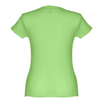 T-shirts baratas personalizáveis, mulher, algodão 150 g/m2 THC Sofia cor verde-claro