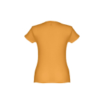 T-shirts baratas personalizáveis, mulher, algodão 150 g/m2 THC Sofia cor amarelo-escuro segunda vista