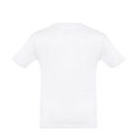 T-shirt personalizada barata para crianças, algodão 150 g/m2 THC Quito cor branco