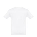 T-shirt personalizada barata para crianças, algodão 150 g/m2 THC Quito cor branco