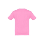 T-shirt personalizada barata para crianças, algodão 150 g/m2 THC Quito cor cor-de-rosa segunda vista