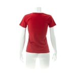 T-shirts de algodão para mulher 150 g/m2 Keya cor vermelho quarta vista