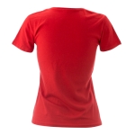 T-shirts de algodão para mulher 150 g/m2 Keya cor vermelho