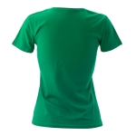 T-shirts de algodão para mulher 150 g/m2 Keya cor verde