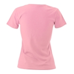 T-shirts de algodão para mulher 150 g/m2 Keya cor cor-de-rosa