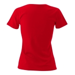 T-shirts para brindes para mulher em algodão 180 g/m2 Keya cor vermelho