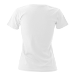 T-shirts para brindes para mulher em algodão 180 g/m2 Keya cor branco