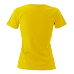 T-shirts para brindes para mulher em algodão 180 g/m2 Keya cor amarelo