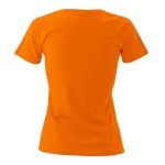 T-shirts para brindes para mulher em algodão 180 g/m2 Keya cor cor-de-laranja