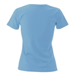 T-shirts para brindes para mulher em algodão 180 g/m2 Keya cor azul-claro