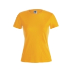 T-shirts para brindes para mulher em algodão 180 g/m2 Keya cor dourado primeira vista