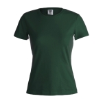 T-shirts para brindes para mulher em algodão 180 g/m2 Keya