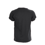 T-shirts desportivas em poliester para criança 135 g/m2 MKT cor preto