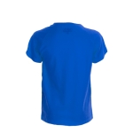 T-shirts desportivas em poliester para criança 135 g/m2 MKT cor azul