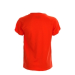 T-shirts desportivas em poliester para criança 135 g/m2 MKT cor vermelho