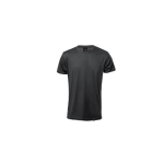 T-shirt desportiva reciclada e transpirável 135 g/m2 MKT Markus cor preto primeira vista