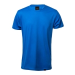 T-shirt desportiva reciclada e transpirável 135 g/m2 MKT Markus cor azul