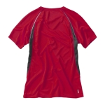 T-shirts desportivas em poliester para mulher 145 g/m2 Elevate Life cor vermelho