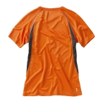 T-shirts desportivas em poliester para mulher 145 g/m2 Elevate Life cor cor-de-laranja