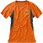 T-shirts desportivas em poliester para mulher 145 g/m2 Elevate Life vista impressão serigrafia