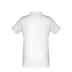 Polos para publicidade infantis em algodão 195 g/m2 THC Adam Kids cor branco