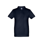 Polos para publicidade infantis em algodão 195 g/m2 THC Adam Kids cor azul-marinho primeira vista