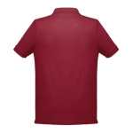 Polos com logo a cor total em algodão e poliester 200 g/m2 THC Berlin cor bordeaux